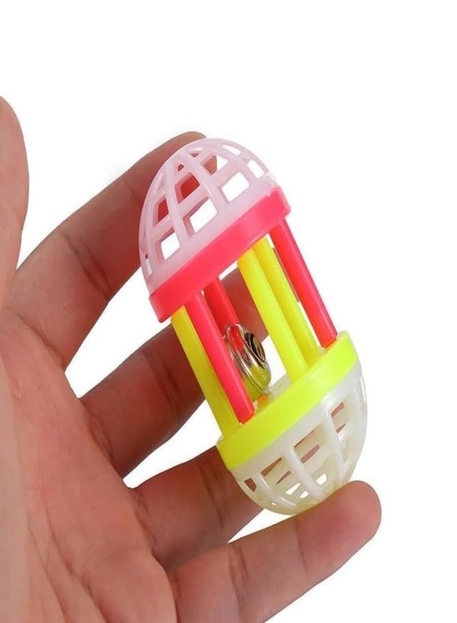 KittuPet لعبة قطط KittuPet مع جرس وكرات رنانة للقطط والقطط الصغيرة، قطعتان من الجرس وقطعة واحدة من كرة القطط - Image 3